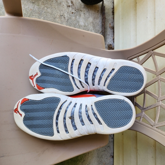 Jordan 12 Cool Grey Orange - Picture 6 of 6